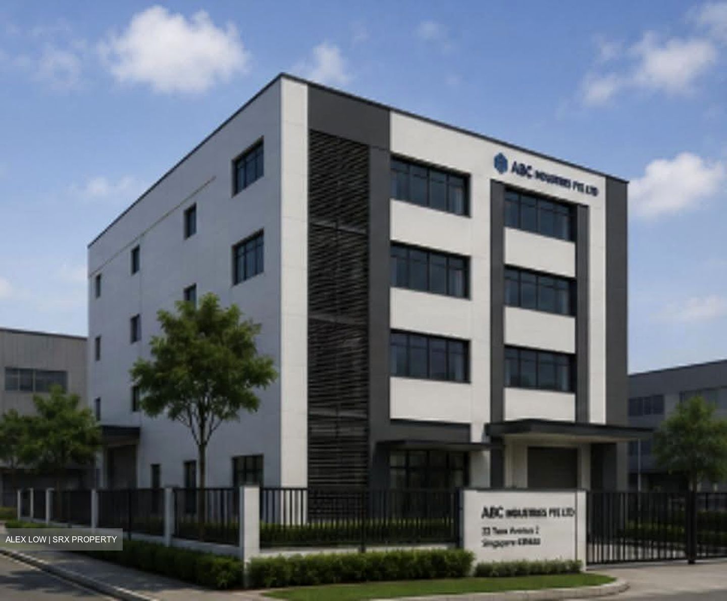 Landbase Industrial Building (D22), Factory #623588161